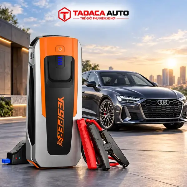 Kích Bình Ắc Quy Ô Tô Yesper Fast II 2160A Chính Hãng video
